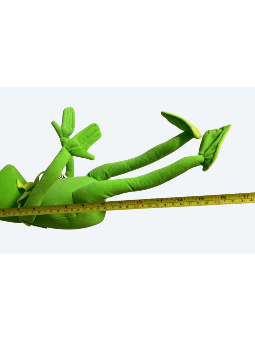 Jim Hensons Muppets Kermit The Frog Plush Doll 16" Synthetic Fibers - Picture 10 of 14
